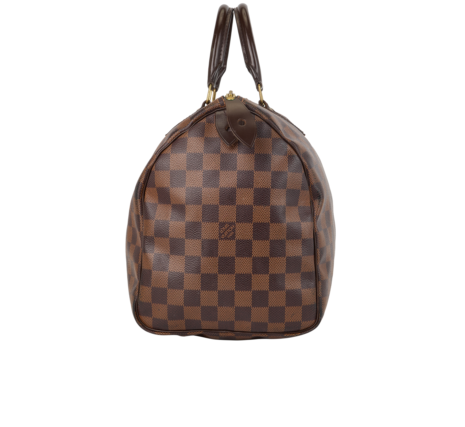 Speedy 35, &pound;680, Handbags, Brown, Canvas, Bottom view